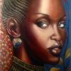 'FACE THE FUTURE' OIL ON CANVAS 50X60 £900