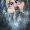 'THE PENITENT ST. PETER' BASED ON RIBERA'S WORK 31X41 £400