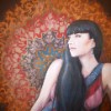 'Alekzandra Radonich' acrylic on canvas 50x40 cm