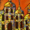 'Monastery 1' Acrylic impasto on canvas. 40x30 cm. Details in the Shop area of the website.