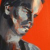 'Marcus' Acrylic on canvas 40x30 cms. Details in the Shop area of the site.