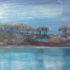 'Sea view' Detail of long canvas 20x120 cms