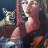 'Tales from my mother'. Acrylic and objects on canvas and board. 30x40 cm excluding the frame Spring 2013