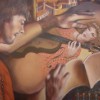 The Instrument Maker Valerio Ferron May 2011 Acrylic on canvas 25x35
